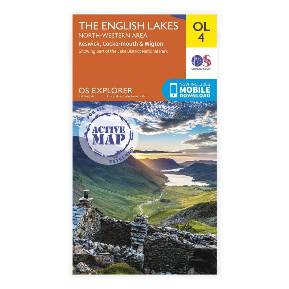 OS Explorer Laminated / English Lakes NW 3 OS Explorer Laminated / English Lakes NW