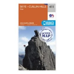 CLOSED OS Explorer Laminated / Skye Cuillin Hills
