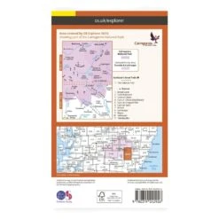 OS Explorer / Lochnagar, Glen Muick & Clova -Alpkit Shop BOMS EXP 53 Back