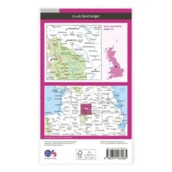 OS Landranger / Sheffield & Huddersfield -Alpkit Shop BOMS LRP 110 Back 24067c29 b3e7 47f3 aa6c 6c83e45b8ab9