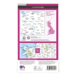 OS Landranger / Chester, Wrexham, Ellesmere Port -Alpkit Shop BOMS LRP 117 Back 917b7d55 8a49 46a4 82b5 88fe9736237d