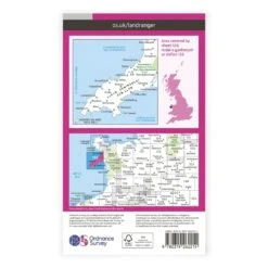 OS Landranger / Lleyn Peninsula -Alpkit Shop BOMS LRP 123 Back