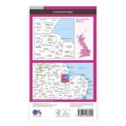 OS Landranger / Boston & Spalding -Alpkit Shop BOMS LRP 131 Back