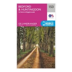 CLOSED OS Landranger / Bedford & Huntingdon