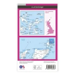 OS Landranger / Orkney Northern Isles -Alpkit Shop BOMS LRP 5 Back