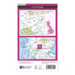 OS Landranger / Loch Tay & Glen Dochart -Alpkit Shop BOMS LRP 51 Back