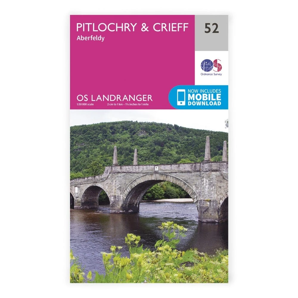 OS Landranger / Pitlochry & Crieff 3 OS Landranger / Pitlochry & Crieff