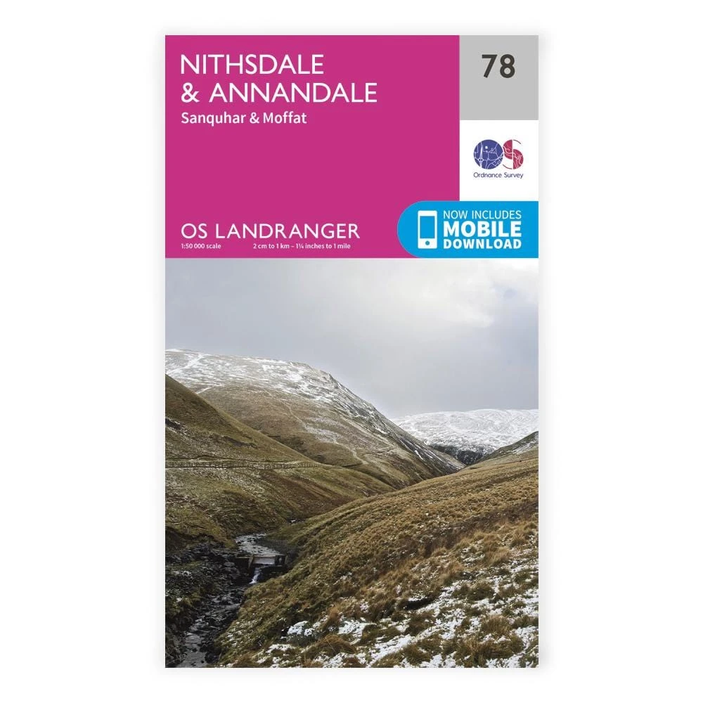 OS Landranger / Nithsdale & LowtherHills 3 OS Landranger / Nithsdale & LowtherHills