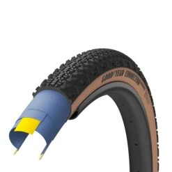 Goodyear Connector Tubeless -Alpkit Shop BVTYGOODYRCONTL goodyear connector tubeless tyres tanwall side