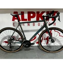 Alpkit Shop -Alpkit Shop DEMO 732 20230127 camino al demo bike x large slate tiagra hyd side
