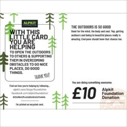 Alpkit Foundation Outdoor Giving Card -Alpkit Shop Foundation card 10 1
