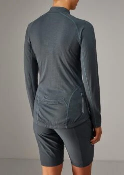 Kepler Velo Long Sleeve [Womens] -Alpkit Shop KEPLER VELO LS WMNS SLATE BACK