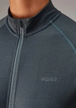 Kepler Velo Long Sleeve [Womens] -Alpkit Shop KEPLER VELO LS WMNS SLATE DETAIL 1