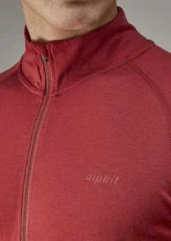 Kepler Velo Short Sleeve [Mens] -Alpkit Shop KEPLER VELO SS MENS PAPRIKA DETAIL 1