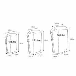 Toliari Pannier 30L -Alpkit Shop PBAKTOLI20 toliari pannier 20 pannier size chart 34d9e262 26ef 45c1 9adb ff97ae184b4a