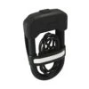 Hiplok DC Lock & Cable -Alpkit Shop alpkit hiplock dc lock cable black front 1