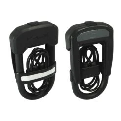 Hiplok DC Lock & Cable -Alpkit Shop alpkit hiplock dc lock cable front back