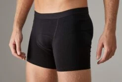 Kepler Padded Boxer [Mens] -Alpkit Shop mens merino padded boxers detail side