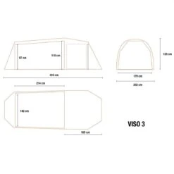 Viso 3 -Alpkit Shop size viso 3 square