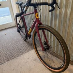 Camino Al / Medium -Alpkit Shop sonder camino al gravel bike sram apex ruby red medium clearance front