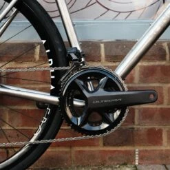 Colibri Ti / Medium -Alpkit Shop sonder colibri ti road bike medium shimano ultegra di2 clearance chainset