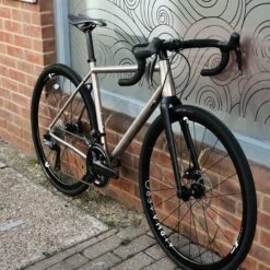 Colibri Ti / Medium -Alpkit Shop sonder colibri ti road bike medium shimano ultegra di2 clearance front