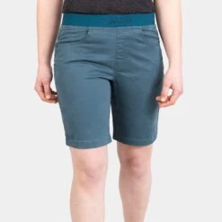 Bloc Short [Womens] -Alpkit Shop womens bloc shorts spruce 1