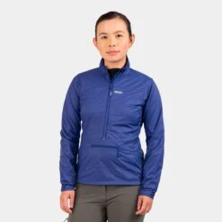 Morphosis Half-Zip [Womens] -Alpkit Shop womens morphosis half zip 1j nightshade