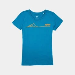 Mountains [Womens] -Alpkit Shop womens mountain tee ocean depth f0541884 412c 4199 9d0b 96b920cdd256