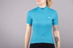 Rhythm Elite Cycling Jersey [Womens] -Alpkit Shop womens rhythm thicky jersey detail 1