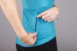 Rhythm Elite Cycling Jersey [Womens] -Alpkit Shop womens rhythm thicky jersey detail 4