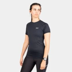 Vayper Short Sleeve [Womens] -Alpkit Shop womens vayper short sleeve black 1